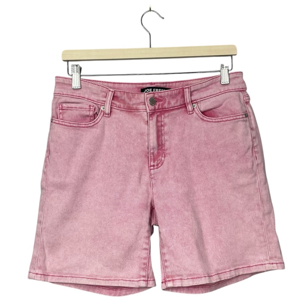 Joe Fresh Pink High-Rise Jean Shorts